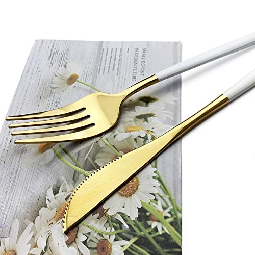 20 Piece Stainless Steel Satin Finish Flatware Set (4 Count)