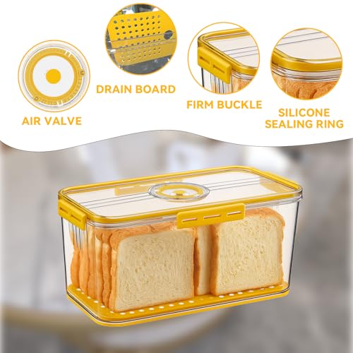Bread Box with Slicer (6 liter(s))