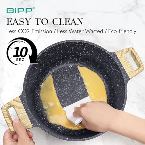 21Psc Pots and Pans Set Non Stick