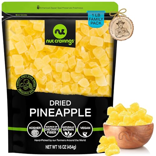 Dried Pineapple Chunks (16 Ounce)