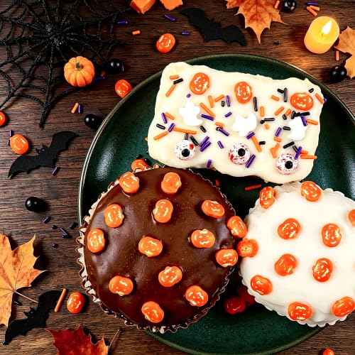 Halloween Pumpkin Sprinkles Edible (5.29 Ounce)