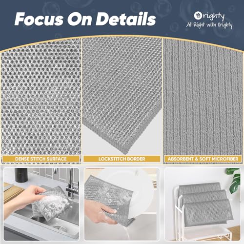 Dish Cloths 12 Pack Double (12 Count)