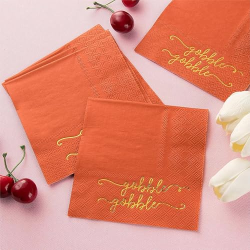 Gobble Gobble Cocktail Napkins (50 Count)