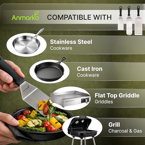 Metal Spatula Griddle Accessories Set