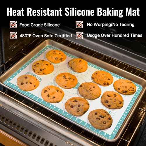 Silicone Baking Macaron Mat with 10 Recipes