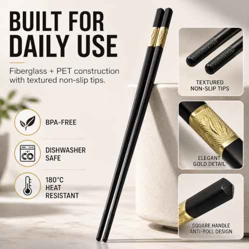 Reusable Fiberglass Chopsticks