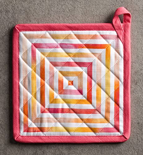 100% Cotton Oven Mitt & Pot Holder Set