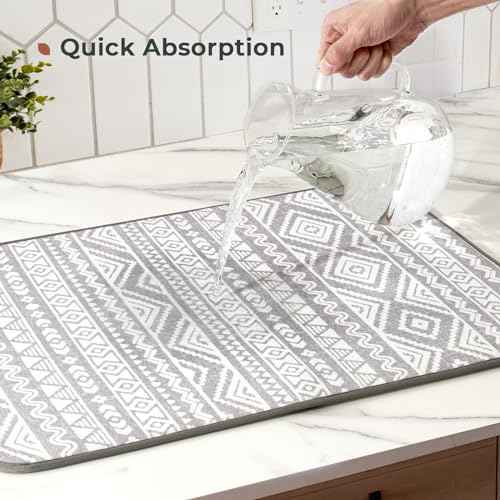 Dish Drying Mats 2 Pack (2 Count)