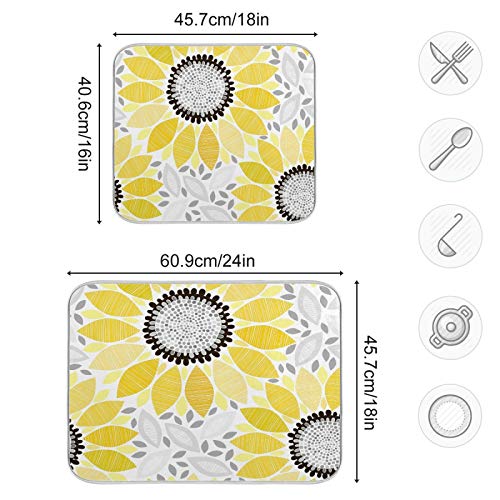 Super Absorbent Dish Drying Mat