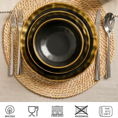 Ceramic Salad Bowls Set for Kitchen