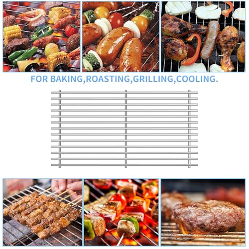 18 7 8" SUS304 9MM Cooking Grates for Weber Genesis II E210 Grill Grates for Weber Genesis II E