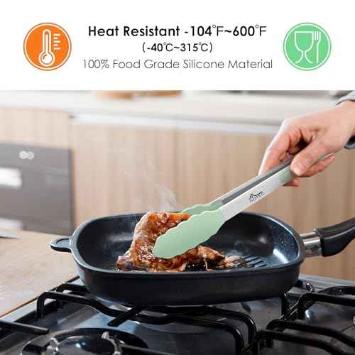 Silicone Serving Tongs for Cooking 9
