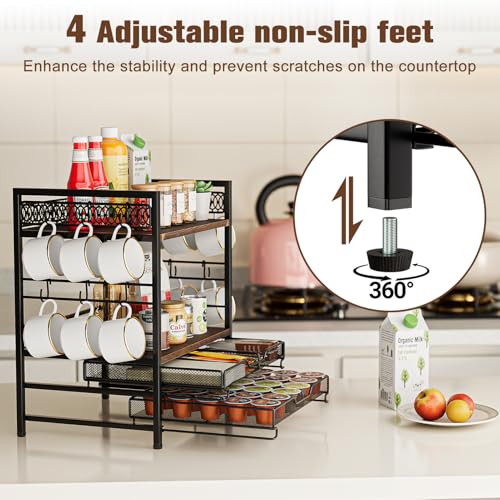 Coffee Bar Station Organizer (4 Count)