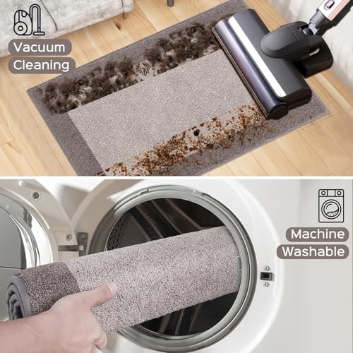 Runner Rug 24" x 96" for Kitchen (16 Sq Ft)