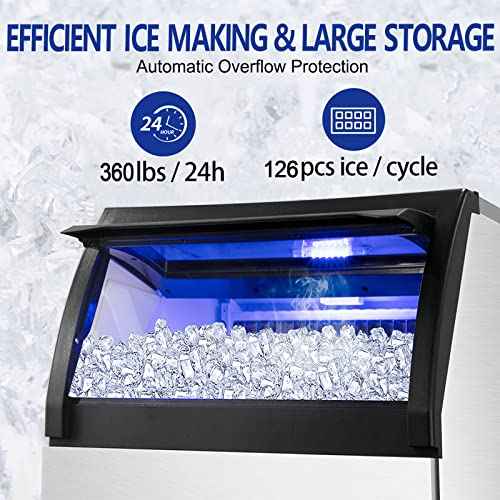 Commercial Ice Maker Machine 360LBS
