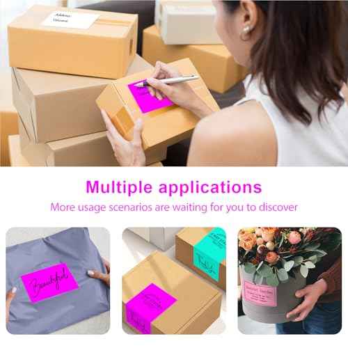 3 X 5 Inch Printable Waterproof Rectangle Color Coding Labels