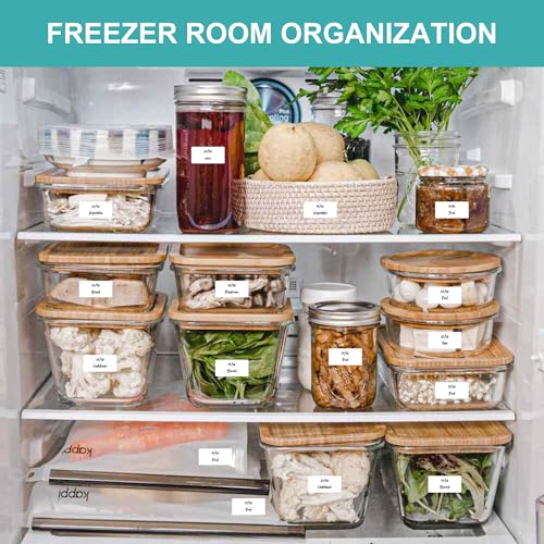 1200 Blank Removable Freezer Labels