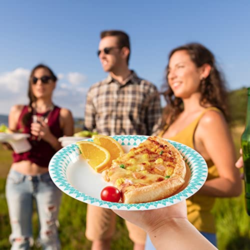 8.37 inch Disposable Paper Plates (360 Count)