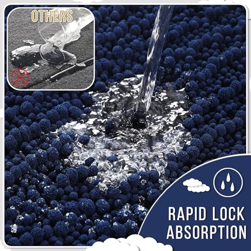 Bathroom Rugs Non Slip Washable