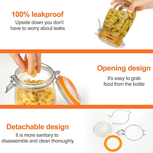 Wide Mouth Mason Jars (32 Fl Oz)