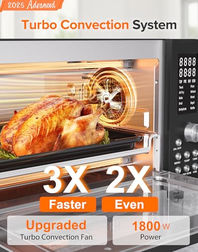 Bravo Pro Smart Air Fryer Toaster Oven Countertop Combo