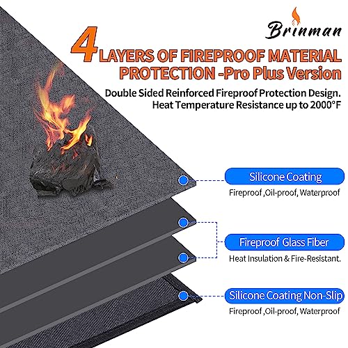 40" Fire Pit Mat for Solo Stove Bonfire