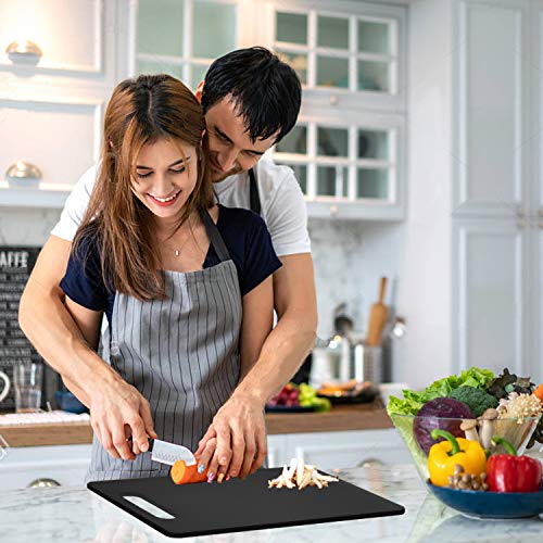 Plastic Utility Cutting Board with Handles