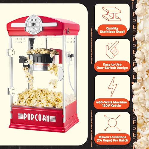 Popcorn Big Bambino 4oz Popcorn Machine
