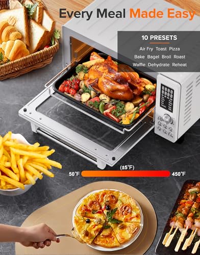 Bravo Pro Smart Air Fryer Toaster Oven Countertop Combo