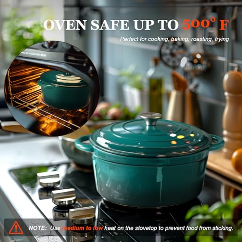 Enameled Cast Iron Dutch Oven
