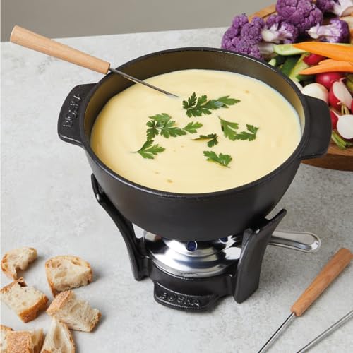 Cast Iron Fondue Set Party Pro