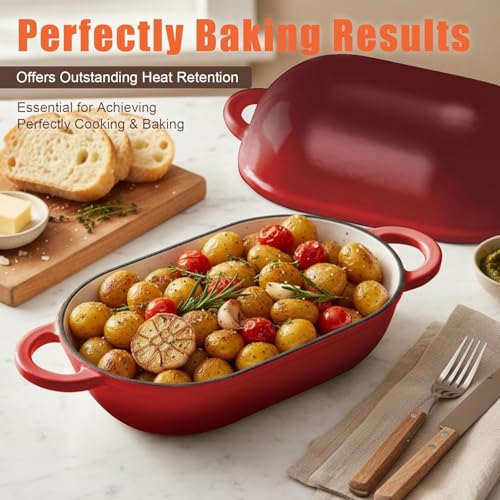 2.5 QT Enameled Cast Iron Sourdough Bread Oven