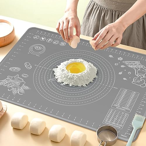 Silicone Baking Mat 24" x 16" Extra Thick Non