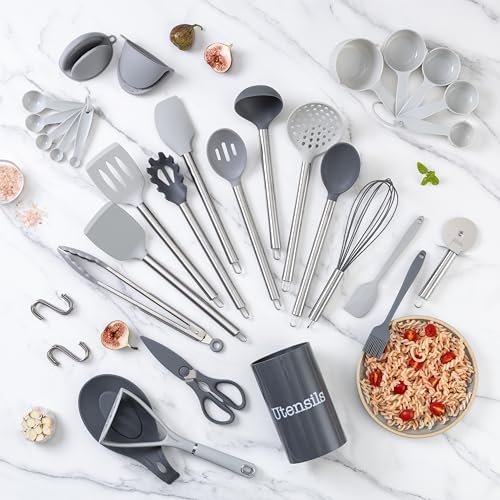 Silicone Cooking Utensils (38 Count)