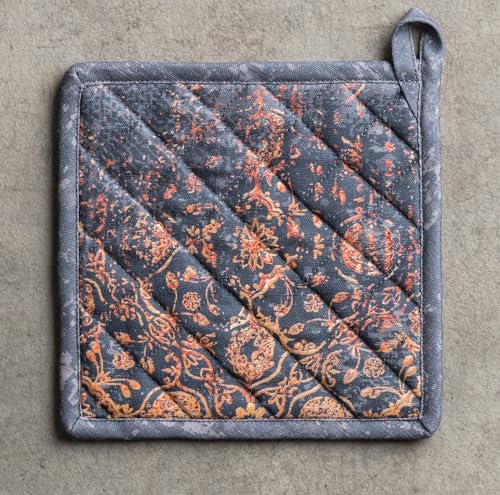 100% Cotton Oven Mitt & Pot Holder Set