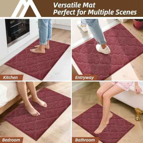 Kitchen Rugs Non Slip Washable 24"x36" (72 Sq Ft)