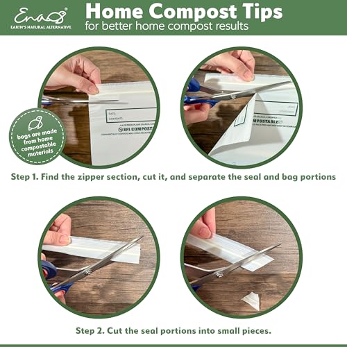 100% Compostable Food Storage Bags (50 Count)