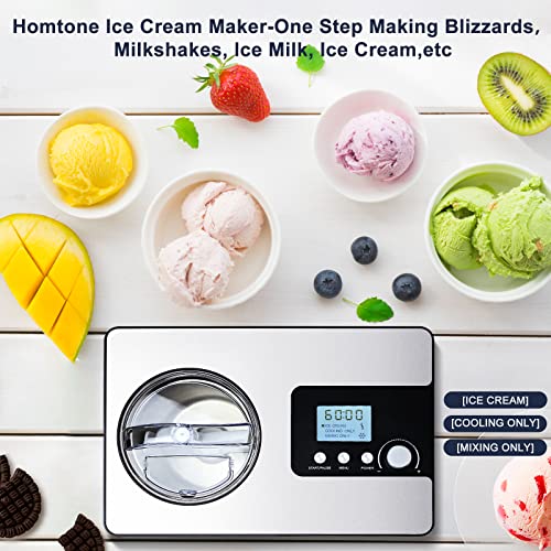 2.1 QT Ice Cream Maker with Built