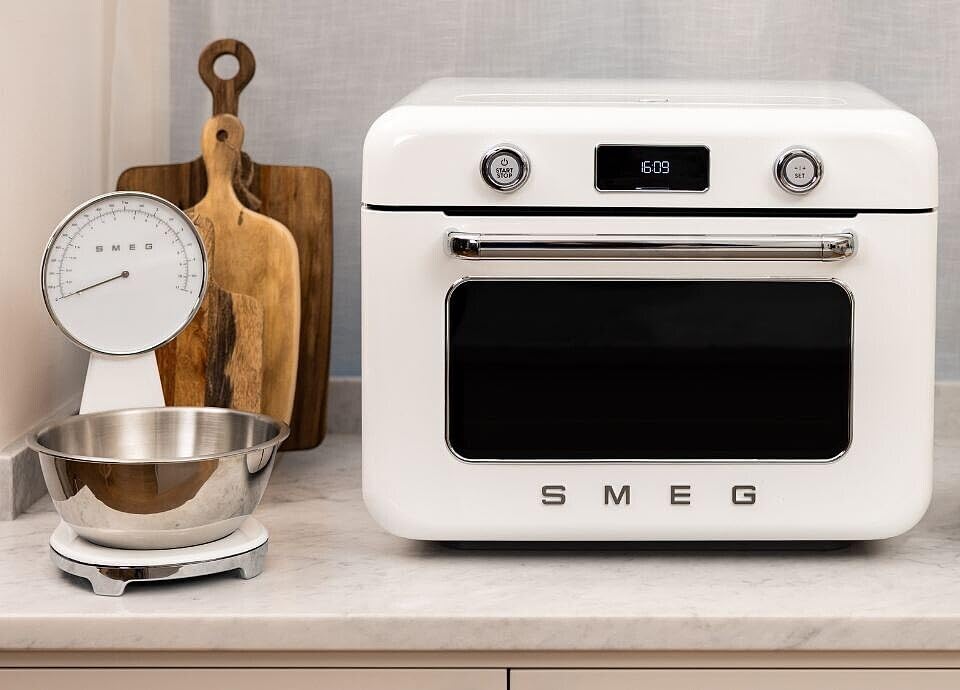 Retro Style Analog & Digital Kitchen Scale