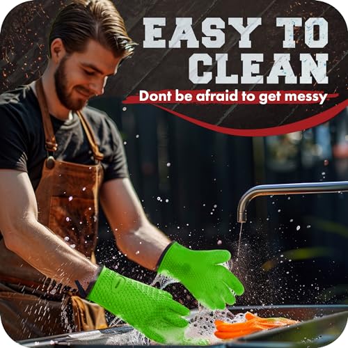 XL Silicone Smoker Oven Gloves (2 Count)