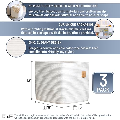 13x15x13 Kallax Storage Cubes (3 Count)