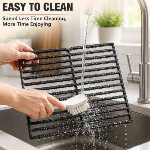 15" Cast Iron Grill Grates for Weber Spirit 200 Side Control