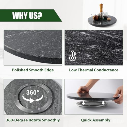 Marble Lazy Susan