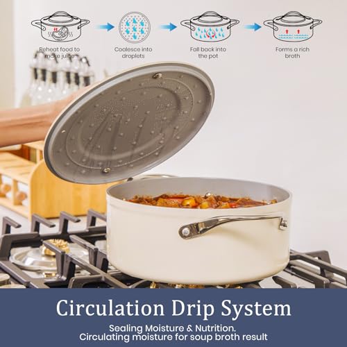 Ceramic Dutch Oven with Lid
