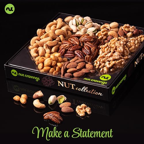 Nut Collection Gift Basket in Elegant Box (16 Ounce)