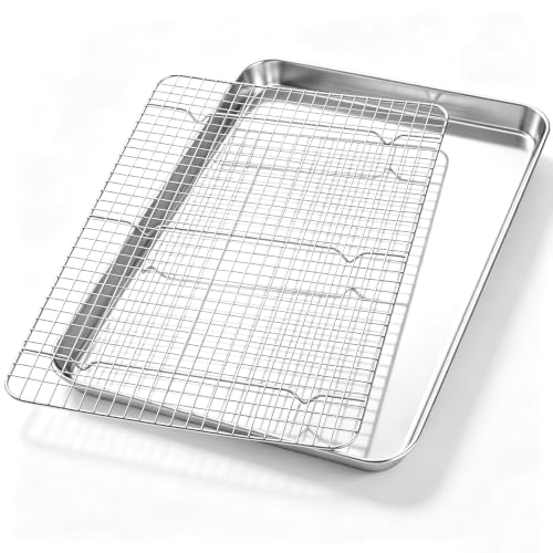 Large Baking Sheet with Wire Rack (2 Count)