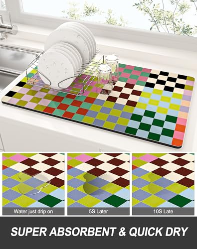 Dish Drying Mat for Kitchen Counter