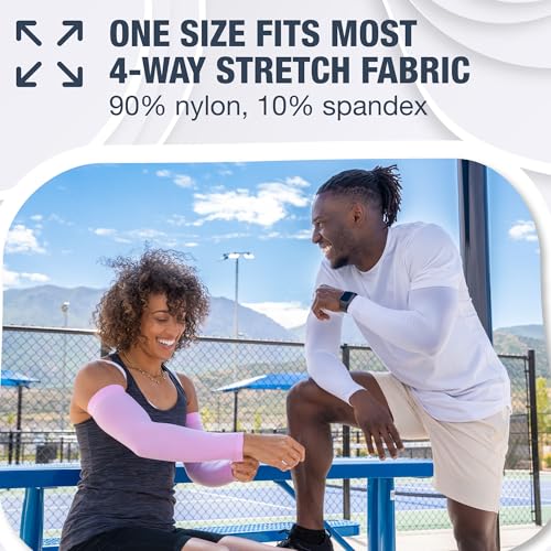 Non Slip Cooling Arm Sleeves for Men & Women