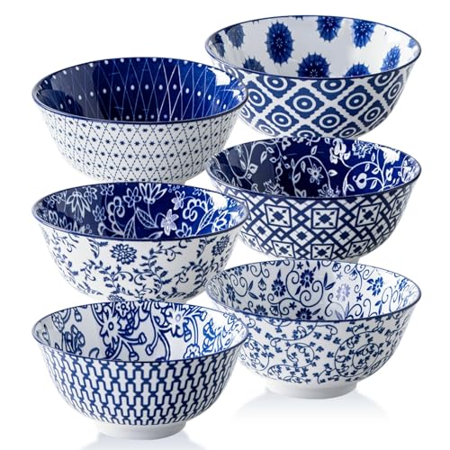 24 Oz Ceramic Soup Bowls Set of 6 (6 Count)