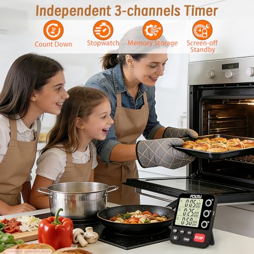 Digital Dual Kitchen Timer